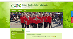 Desktop Screenshot of gok.kozlow.pl